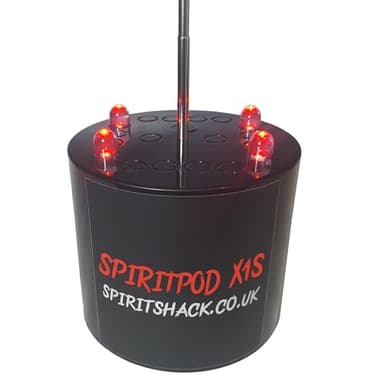Spiritpod X1S - Rem Static Detector, Ghost Hunting Equipment, Detector Pod, K2, EMF Meter, Paranormal Equipment