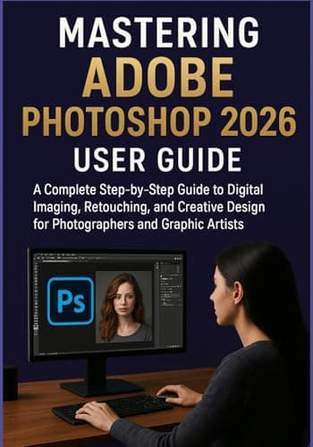 MASTERING ADOBE PHOTOSHOP 2026 USER GUIDE: A Complete Step-by-Step Guide to Digital Imaging, Retouching, and Creative Design for Photographers and Graphic Artists