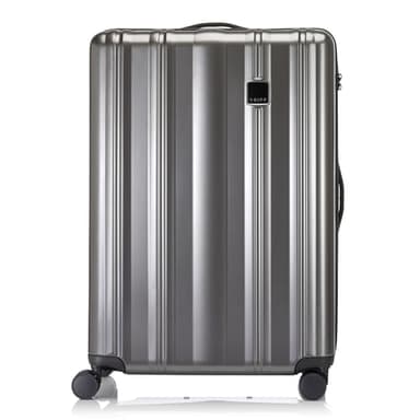 Tripp Retro Pewter Large Suitcase Dual Wheel