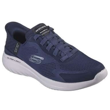 Skechers Men's Hands-Free Slip-ins Bounder 2.0 EMERGED Sneaker, Navy, 9 UK