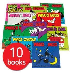 The Book People - Meg & Mog Picture Book Shrinkwrap