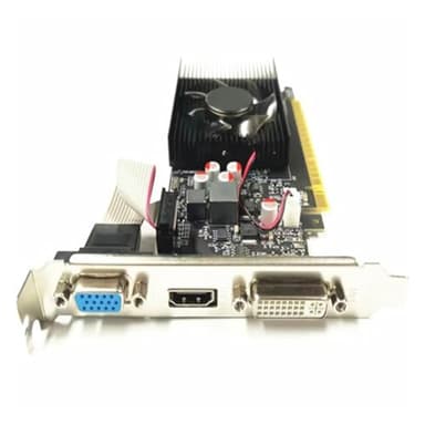 Fuhjythy GT730 2GB Graphics Card GV-N730-2GI D3 64Bit GDDR3 Graphics Cards GT 730 D3 Dvi Used VGA Cards -Compatible