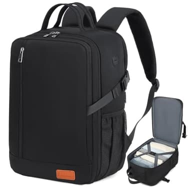 for Ryanair Cabin Bags 40x20x25 Underseat Anti Theft Carry-ons, Travel Backpack Cabin Size Hand Luggage Bag with Water Bottle Holder