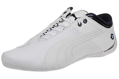 PUMA Men's BMW MS Future Cat M1 2 Low-top, White-White, 8.5 UK
