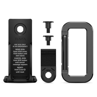 TUSITA Spine Mount Adapter with Carabiner Compatible with Garmin inReach Mini 2