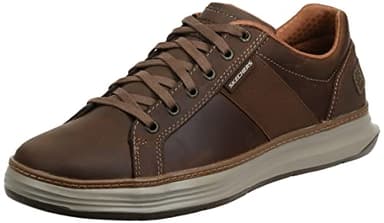 Skechers Men's MORENO- WINSOR Sneakers, Brown (Dark Brown CDB), 10 UK 45 EU