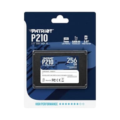 Patriot P210 SATA 3 256GB SSD 2.5 Inch Internal Solid State Drive - P210S256G25
