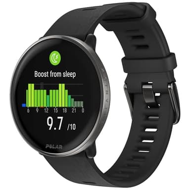 Polar Ignite 3 Titanium - Fitness & Wellness GPS Smartwatch, Sleep Tracker, Activity Tracker for Fitness, Workout, Health Recovery, Heart Rate Monitor, Sports Watch for men and women