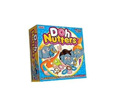 Ideal | Doh Nutters: The elefantastic game of picking up doughnuts! | Kids Games | For 2-4 Players | Ages 4+