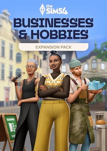 The Sims 4 Businesses & Hobbies (EP18) Expansion pack PCWin | Downloading Code EA App - Origin | VideoGame | English Standard | PC Code - EA App