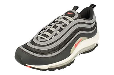 Nike Air Max 97 Essential, Men's Track & Field Shoes, Multicolour (Anthracite/Flash Crimson/Wolf Grey/White 1), 6 UK (40 EU)