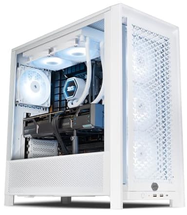 3XS Melius Gaming PC | RTX 5080 16GB | Ryzen 7 9800X3D 8-Core | 32GB RAM | 2TB M.2 SSD | Dynamic RGB Lighting | WiFi | Streaming Ready | Windows 11