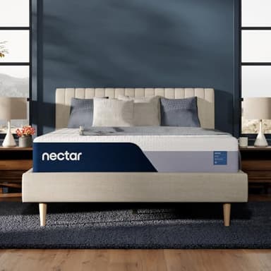 Nectar Classic 25cm Double Mattress - Medium Firm - Contouring Memory Foam - Cooling Top Layer - Back Pain Relief - Mattress in a Box - 365-Night Trial & Forever Warranty