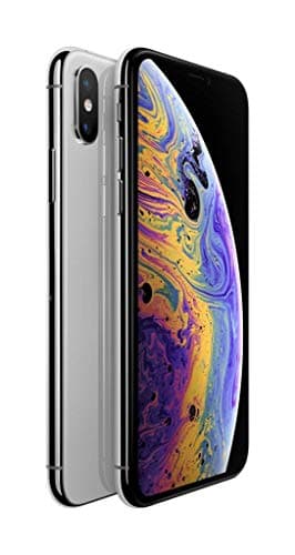 Apple iPhone XS, 64 GB, silver (Renewed)