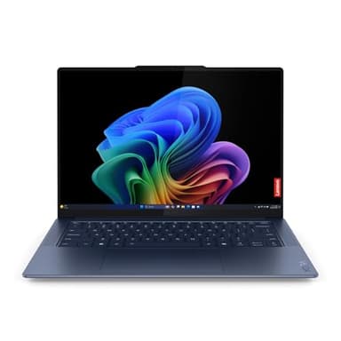Lenovo Yoga Slim 7 14.5" 3K 90Hz OLED Laptop (Snapdragon X Elite 12 Core CPU | 16GB LPDDR5 RAM | 1TB NVMe SSD | Thunderbolt 4 | Adreno Graphics | Windows 11) - Cosmic Blue