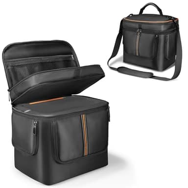 Portable Power Station Carrying Storage Bag Compatible with Jackery Explorer 1000 V2, Travel Protective Case for Power Supply, Charging Cable and Accessories