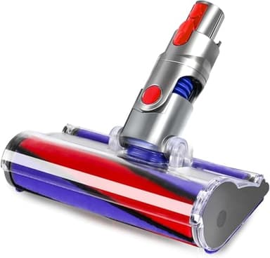 Soft Roller Replacement Vacuum Head Compatible with Dyson V7 V8 V10 V11 V15 SV10 SV11 SV12 SV14 Cordless Vacuum Cleaners, Motor-Head Cleaner Head Suitable for Thin Carpets, Hardwood Floor