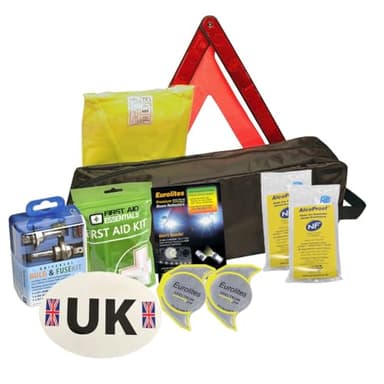 Eurolites 8 Piece European Motoring Driving Kit with Latest Spectrum Adaptors