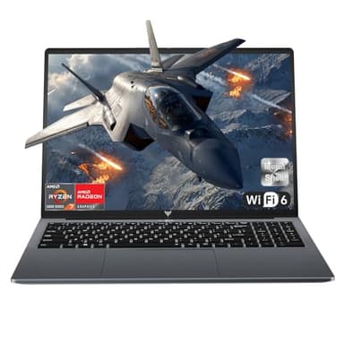 ACEMAGIC Gaming Laptop, 16 inch FHD Display Laptop with AMD Ryzen 7 5700U Processor(beat i7-1265U), up to 4.3Ghz 16GB Ram DDR4 512GB SSD Gaming Notebook with Backlit Keyboard, Support WiFi 6
