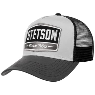 Stetson Classic Fedora Wool Felt Casual Hat Vintage Style Gray Men Autumn Winter Grey-Black One Size