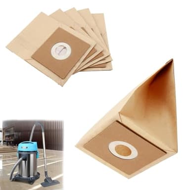 5 Pcs Vacuum Cleaner Bags, Compatible with Multiple Models VCB35B15C1J7W-70 VYTRONIX RBC02 BC-402, BC-501 Argos Value VC-401 VC-402 Dust Bags Hoover Storage Bags Vacuum Cleaner Accessories