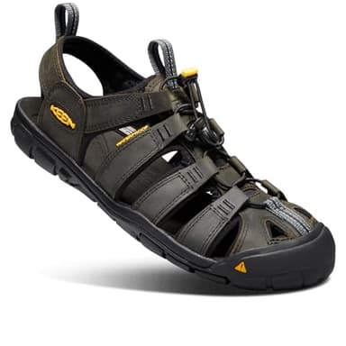 KEEN Men’s Clearwater CNX Sandal, Grau (Magnet/Black), 11 UK