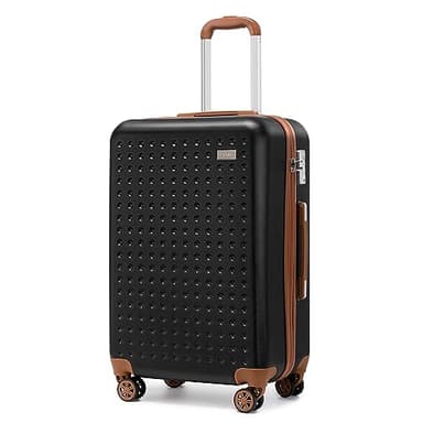 Kono Large Suitcase Lightweight ABS Hard Shell Suitcase Durable 28" Check in Hold Luggage with 4 Wheels and TSA Lock