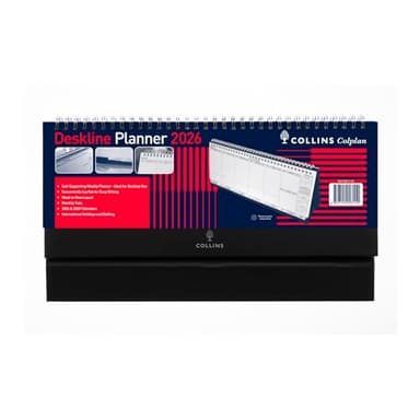 Collins - Colplan - Deskline Week-To-View Calendar Planner 2026 (CDL1-26)