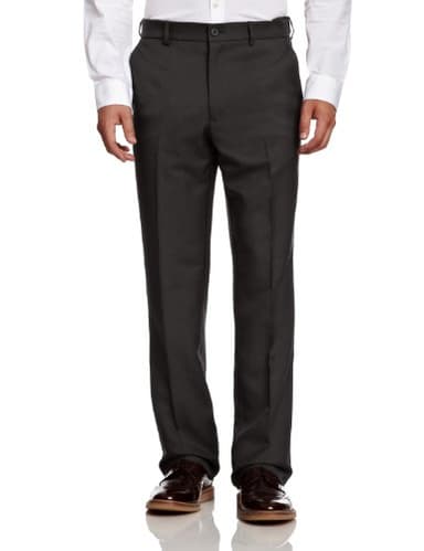 Farah Classic Men's 263205 Straight Suit Trousers, Grey (Charcoal), W38/L29