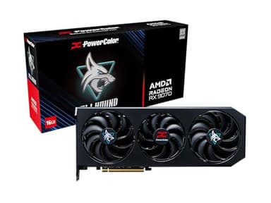Powercolor Radeon RX 9070 OC Hellhound (16GB GDDR6/PCI Express 5.0/2700MHz/20000MHz)