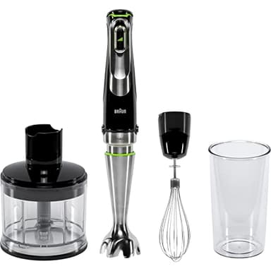 Braun MultiQuick 9 MQ 9135XI 0.6 L Immersion blender 1200 W Black,Stainless steel