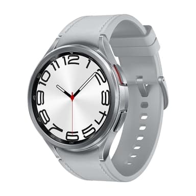 SAMSUNG WATCH6 CLASSIC BT 47MM SILVER (Renewed)
