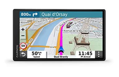 Garmin Drive 55, GPS Sat Nav, 5" edge to edge display, Full EU Mapping, Built in Wifi, Live Traffic and Weather via Garmin Drive app (Renewed)