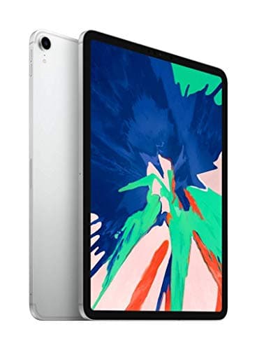 2018 Apple iPad Pro (11-inch, Wi-Fi + Cellular, 64GB) Silver (Renewed)