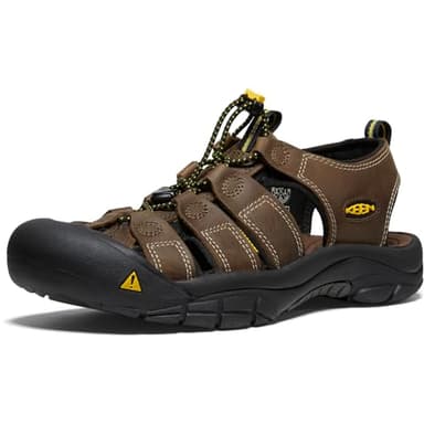 Keen Men's Newport H2 Sport Sandal, Brown Bison Bison, 8 UK