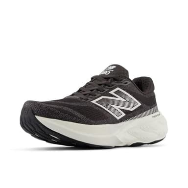New Balance Women's Fresh Foam X 880 V15 Running Shoe, Black Cement/Sea Salt/Silver Metallic, 6 UK Wide
