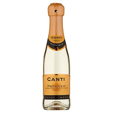 Canti Prosecco Sparkling Wine (12 x 20cl Single Serve Bottles)
