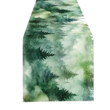 Table Runner,183x33 cm Washable Table Runner Tablecloth,Boho Table Runners Decorative Indoor Outdoor for Coffee Table,Holiday Parties,Events Dinner,Home Decor(A)