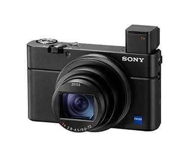 Sony RX100 VII - Advanced Premium Compact Camera with 1.0-Type Sensor, 24-200 mm F2.8-4.5 Zeiss Lens, Superior AF and speed performance, 4K Movie (DSC-RX100M7)