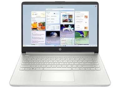 HP 14s-dq5008na 14" Laptop, Intel Core i5-1235U Processor, 8 GB RAM, 512 GB SSD, Intel Iris Xe Graphics, FHD Display, Up to 8hrs battery, Win 11, Dual Speakers, Natural Silver