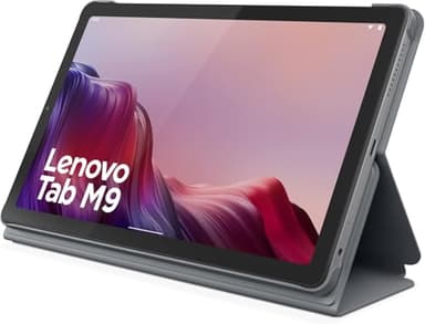 Lenovo Tab M9-2023 - Tablet - Long Battery Life - 9" HD - Front 2MP & Rear 8MP Camera - 4GB Memory - 64GB Storage - Android 12 or Later - Folio Case Included, Gray