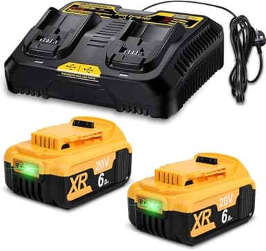 2X 18V Li-Ion replacement battery for Dewalt 18V DCB200 DCB184 DCB101 DCB107 DCB112 DCB105 DCB115 DCB203