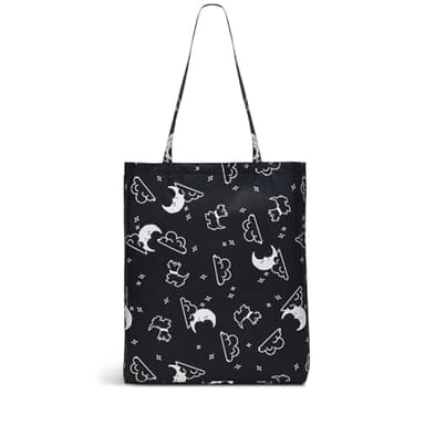 RADLEY London Womens Dog and the Moon Responsible Foldaway Shopper Tote Bag in Black
