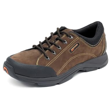 Rockport Men's Chranson Footwear, Dark Brown Black, 9 UK Wide