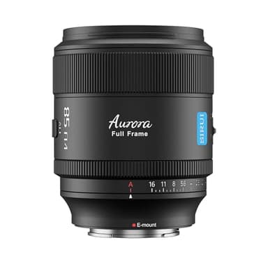 SIRUI Aurora 85mm F1.4 Full Frame Autofocus Lens, Telephoto Prime Portrait Lens for E Mount Cameras FX3/30, FX6, A7 Series, A7R Series, A7S Series, A9, ZV-E1, ZV-E10 (E Mount)