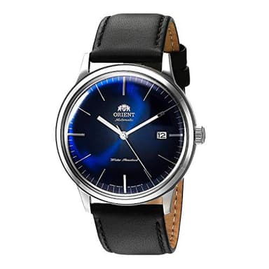 Orient Men Analog Japanese Automatic Watch with Leather Strap FAC0000DD0