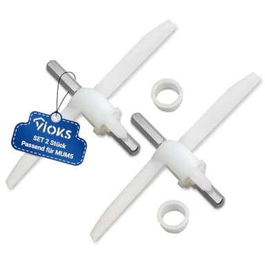 Catch Wing for Food Processor Set of 2 for Bosch 00630760 630760 MUZ5VL MUZ5DS MUM5 Impeller Release Blades for Continuous Shredder Blades