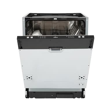 Willow WDW1460I 60cm Integrated Dishwasher with 14 Place Settings, Half Load Function, Delay Start, 6 Wash Programs, LED Indicator