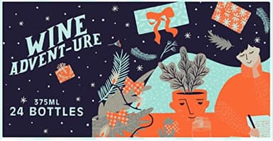 Wine Advent Calendar 24 Imported Bottles Variety - 24 x 375ml