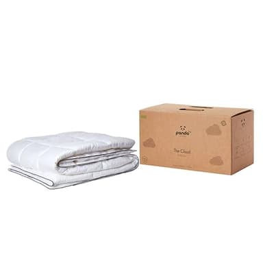 Panda Breathable Bamboo Duvet for Kids - Hypoallergenic, Temperature-Regulating, Eco-Friendly, 4.5 tog
